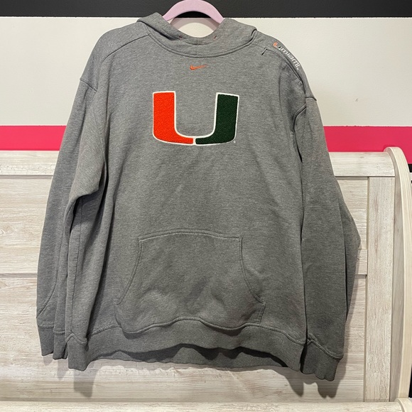 Nike Other - Miami Hurricanes Nike Sweatshirt XL